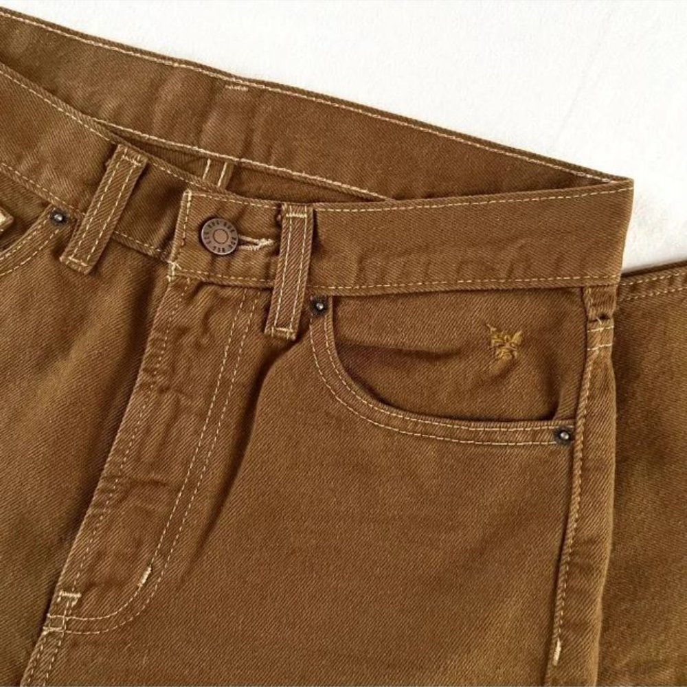 BDG High-Waisted Cowboy Jean – Ripped Chocolate